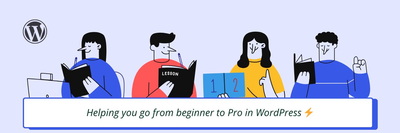 WordPress for Starters🧞‍♂️ banner