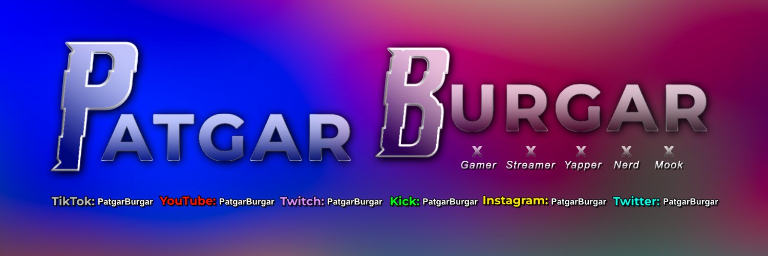 PatgarBurgar's profile banner image