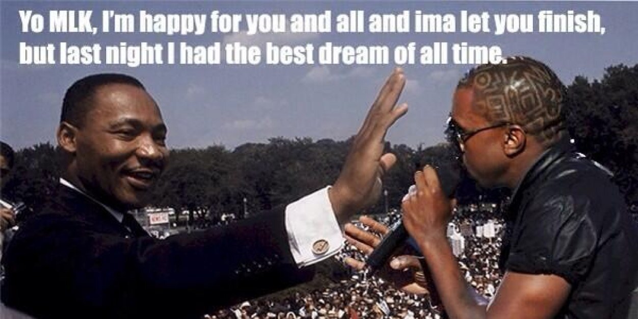 Kanye West banner