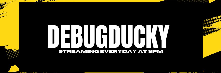 DebugDuckyLIVE's profile banner image