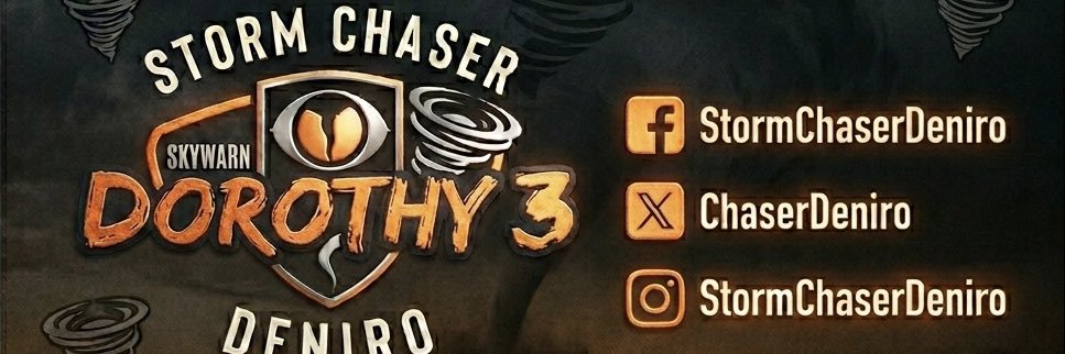 Storm Chaser Deniro ⛈⚡️🌪🚗💨 banner