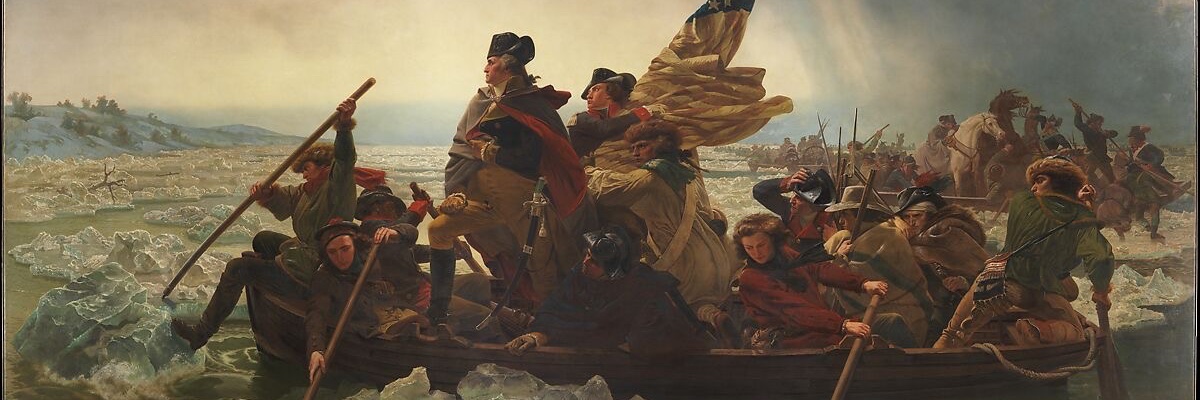 1776 American banner