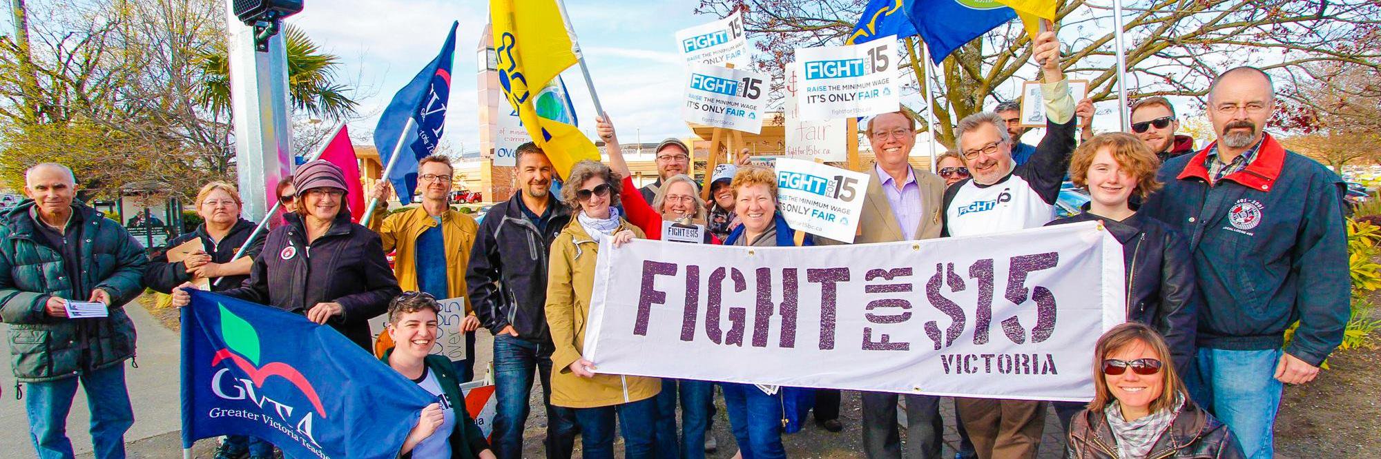 VictoriaLabour.ca banner