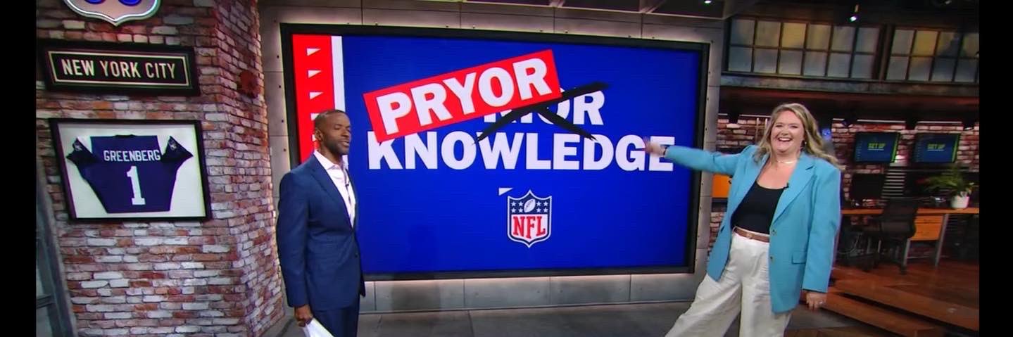 Brooke Pryor's banner