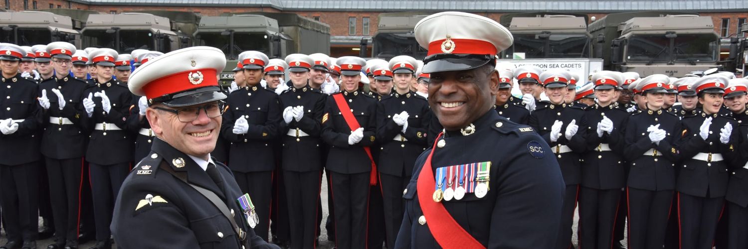 Guildford Sea & Royal Marines Cadets banner