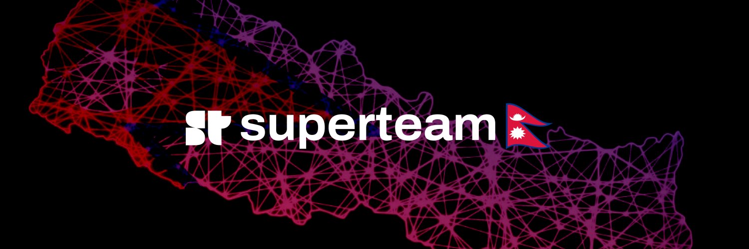 Superteam Nepal Pop-Up's banner
