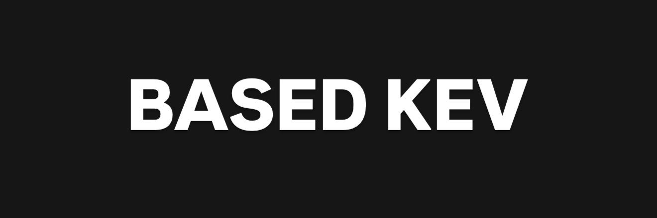BasedKevG's profile banner image
