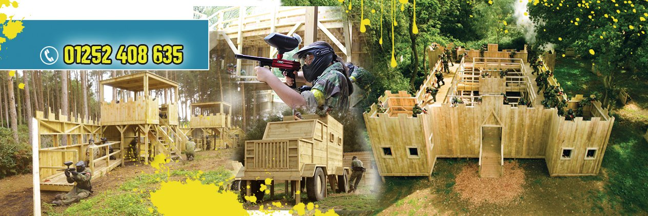 Camouflage Paintball banner