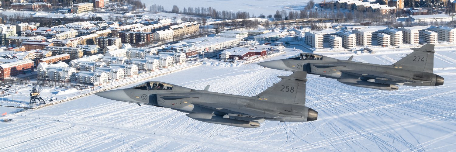 Norrbottens flygflottilj banner