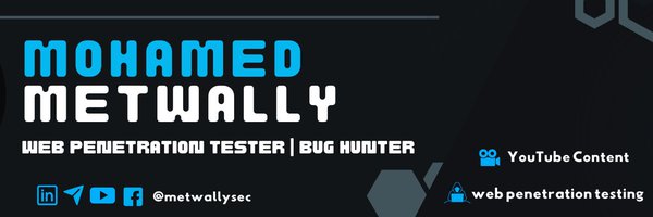 metwallysec Profile Banner