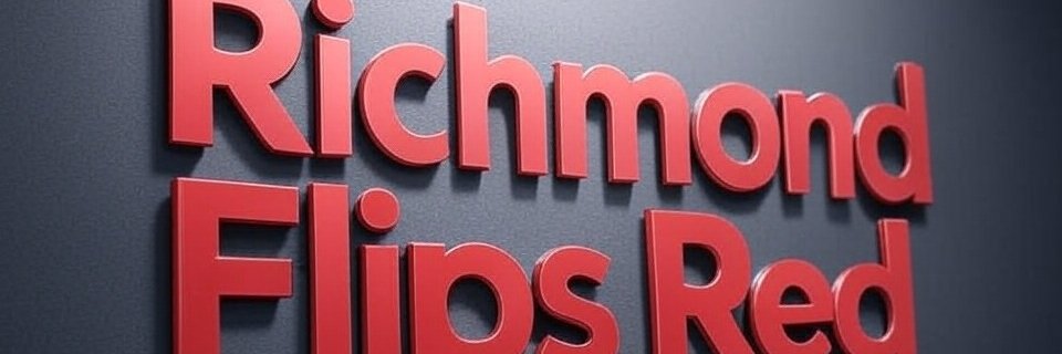 Richmond Flips Red banner