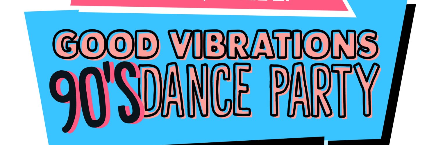 90s Dance Party banner