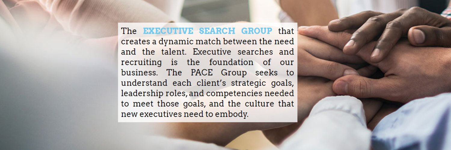 The PACE Group banner