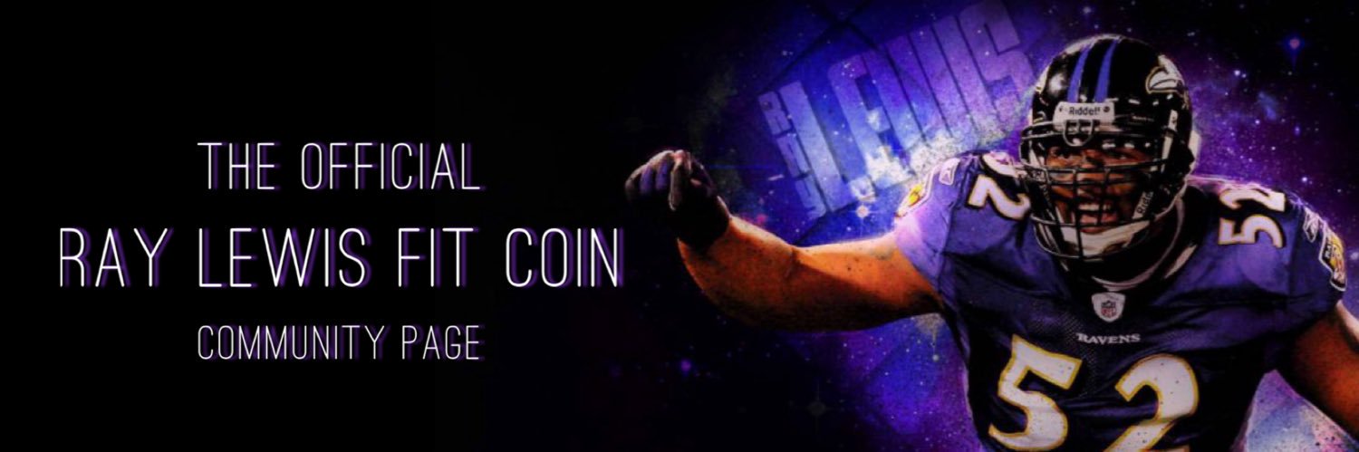 Ray Lewis $FIT Coin | Official Community Page banner