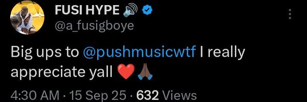 pushmusicwtf Profile Banner