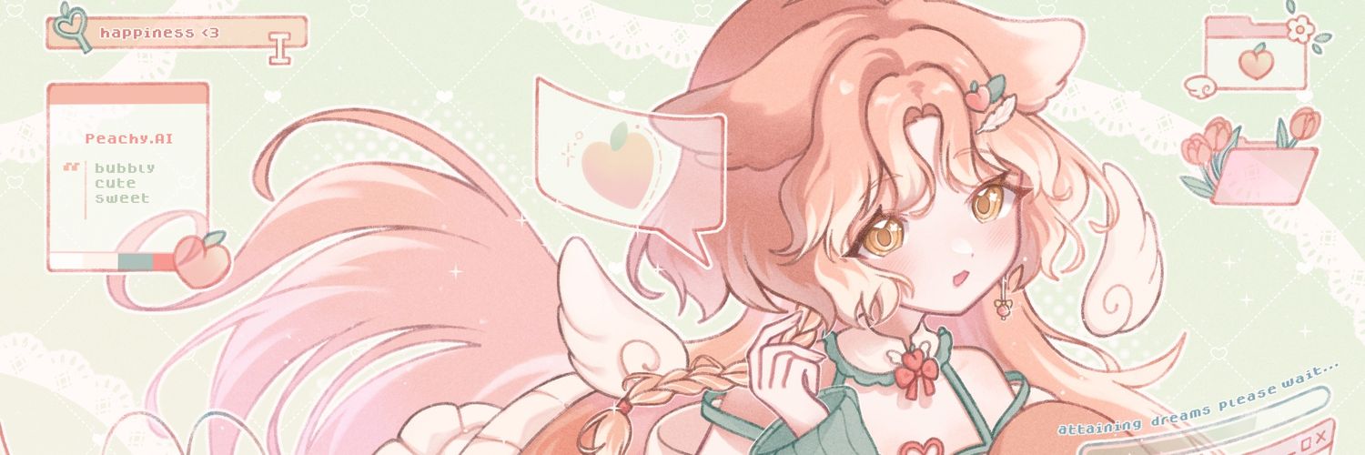 PeachyAI 🍑🖱️ Aug 1st Debut 🌿's banner