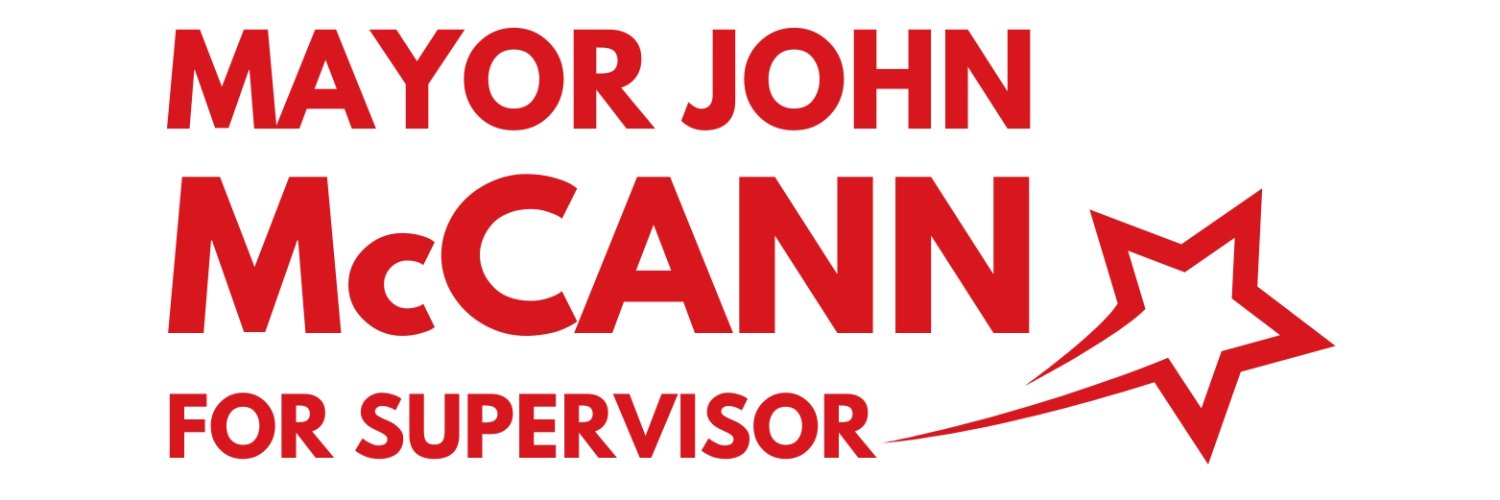 Mayor John McCann banner