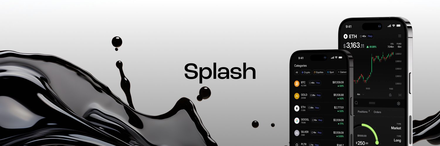 Splash banner