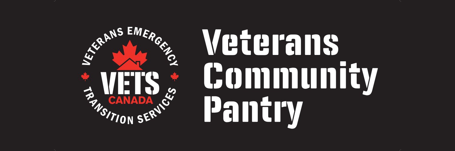 VETS Canada Veterans Community Pantry banner
