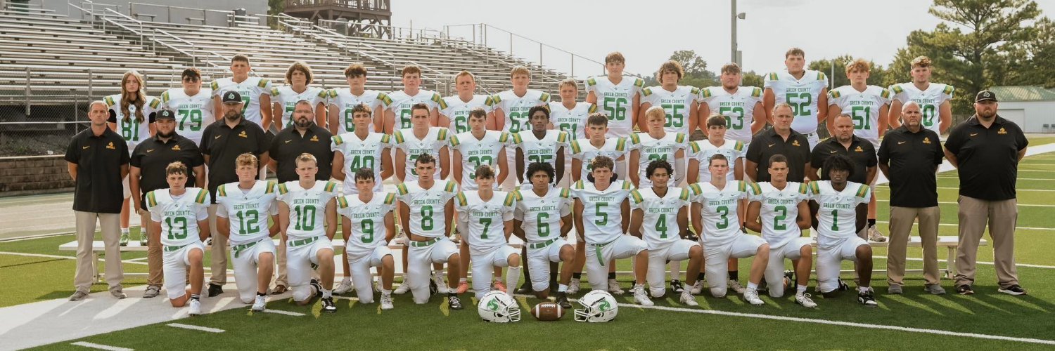Green County Football banner