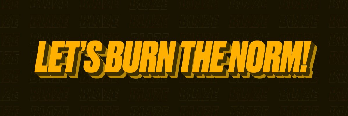 Blaze's banner