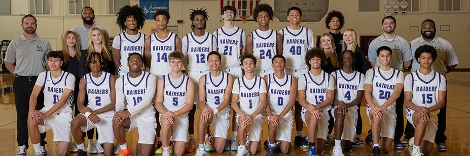 Cedar Ridge Raider Basketball banner