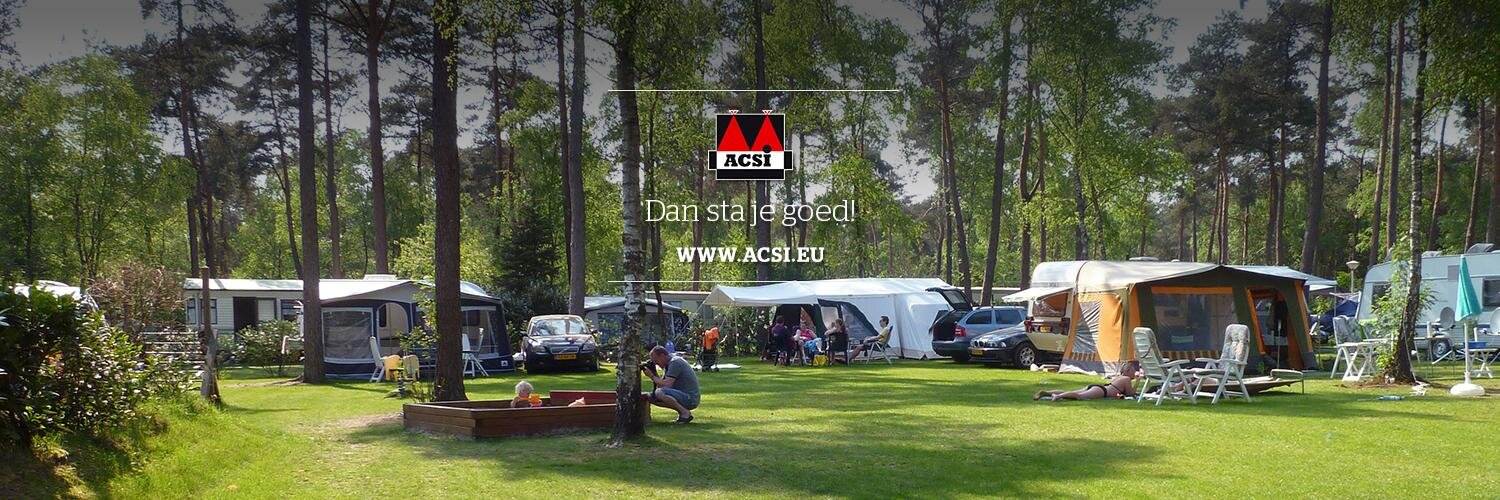 ACSI Campingspecialist banner