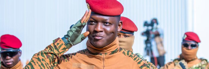 Ibrahim Traore Speech banner