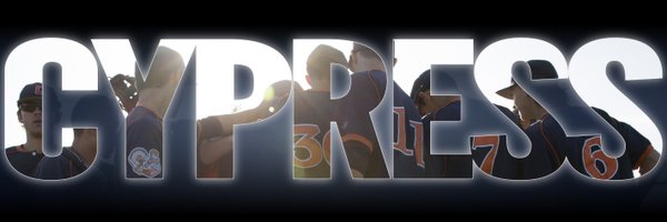 Cypress Baseball Profile Banner
