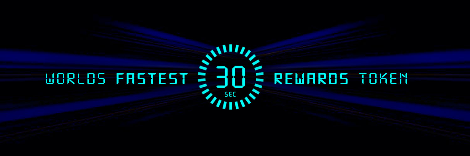 Worlds Fastest Rewards Token banner