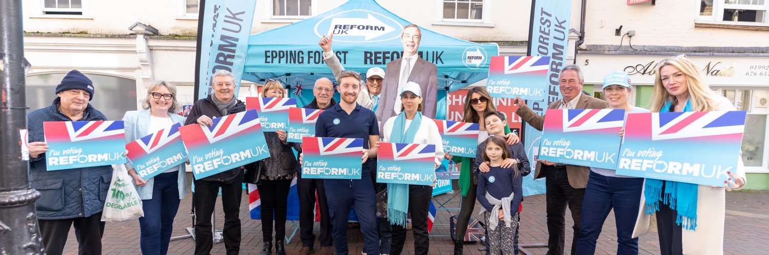 Epping Forest Reform's banner