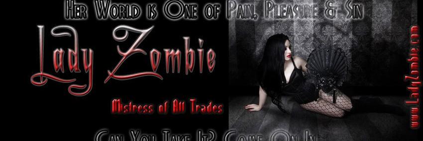 Lady Zombie banner