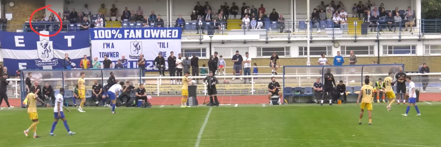 Enfield Town FC Commentary banner