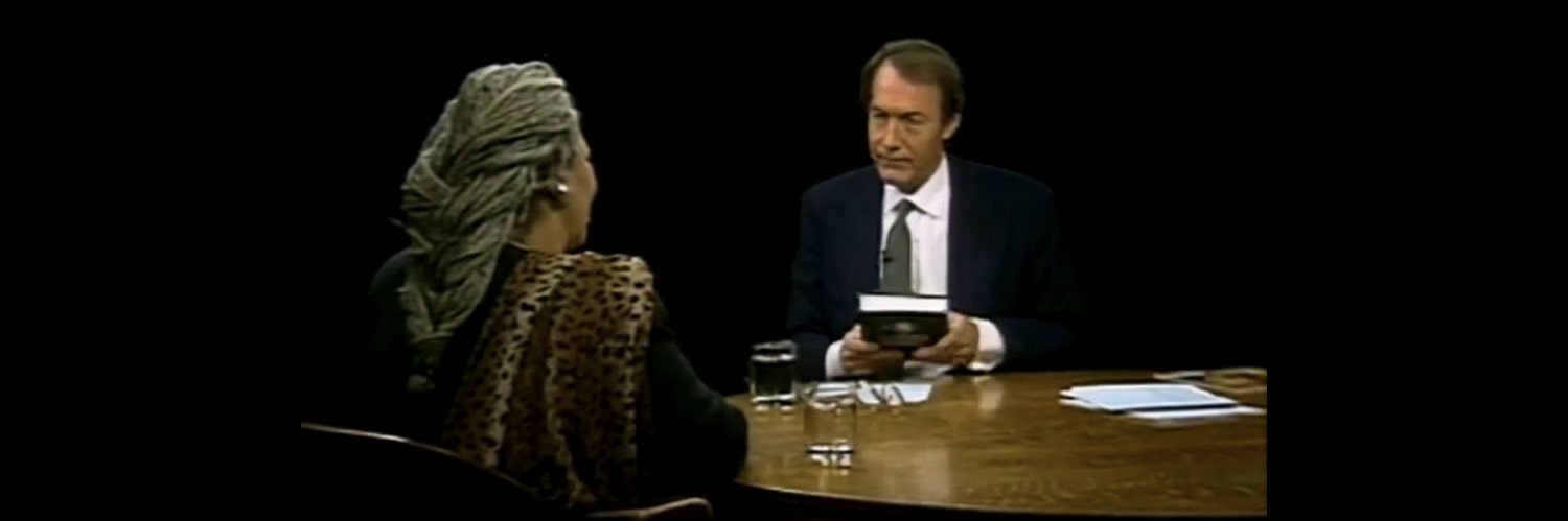 Toni Morrison's Glass of Water banner