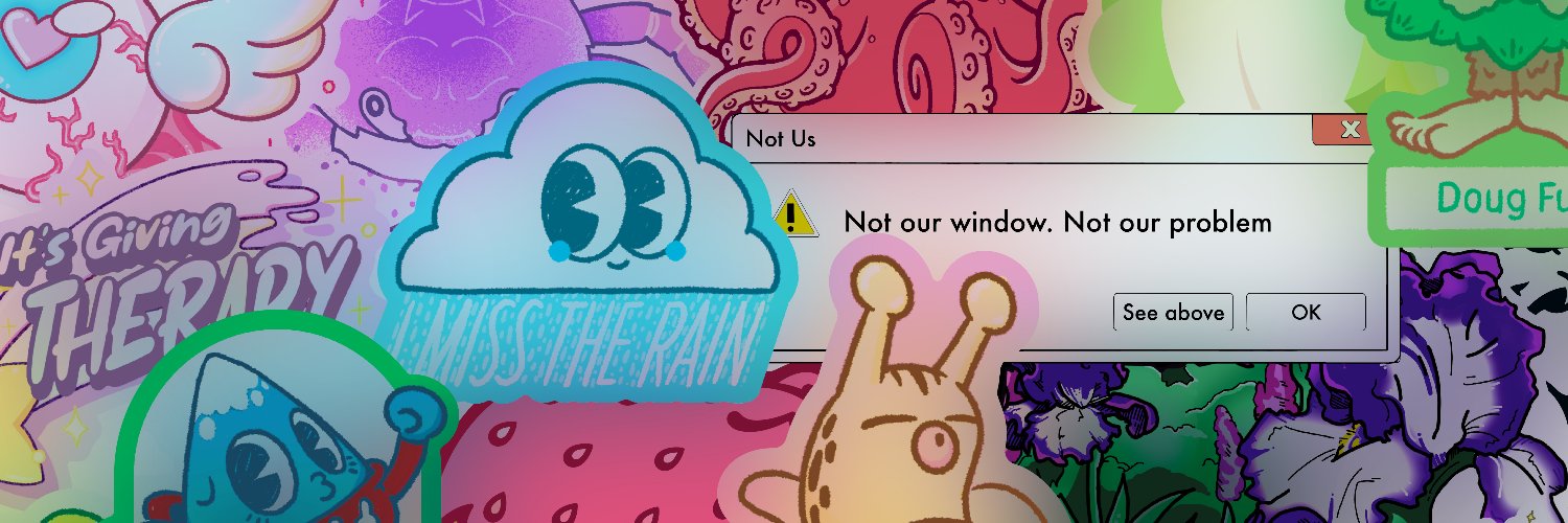 Big Bad Sticker Co. banner