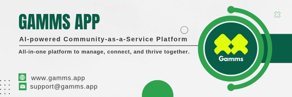GammsApp Profile Banner