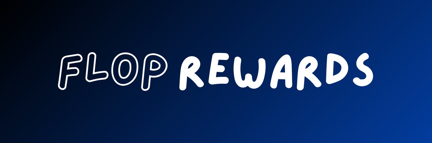 Flop Rewards💰 banner