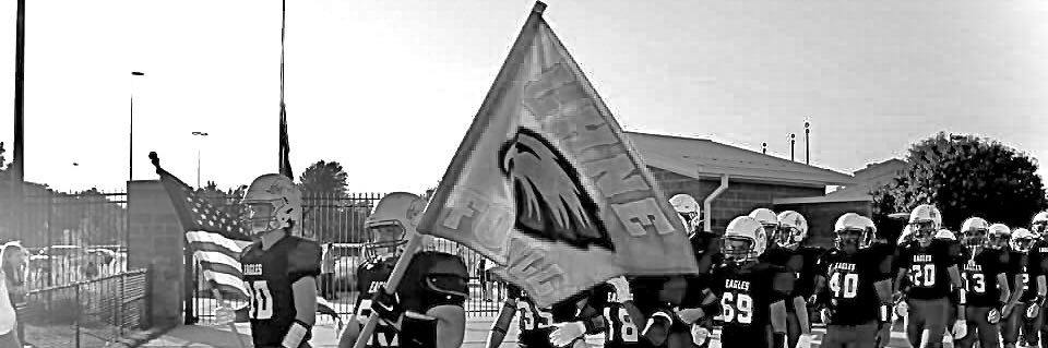 LUTHERAN HIGH NORTHEAST FOOTBALL banner