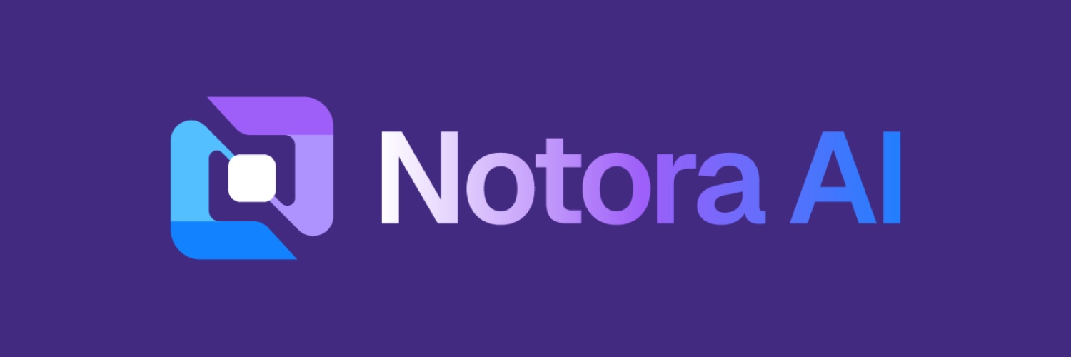 NotoraAI's profile banner image