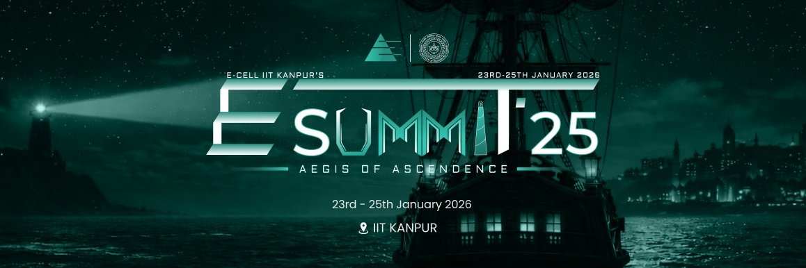 E-Cell, IIT Kanpur banner