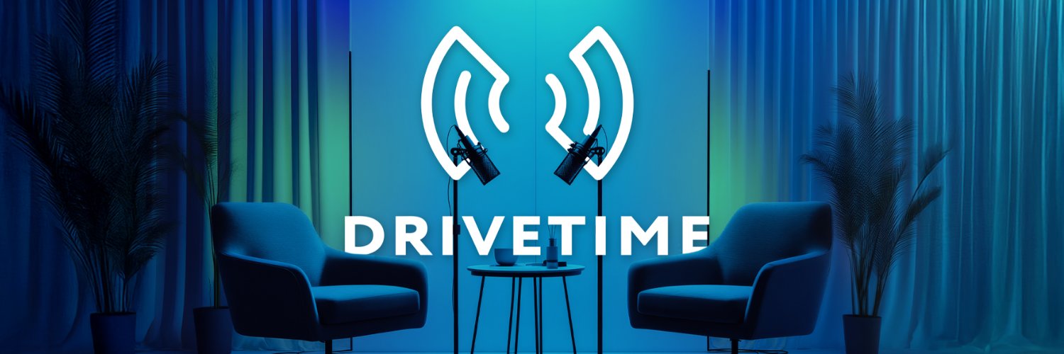 The Drivetime Podcast banner