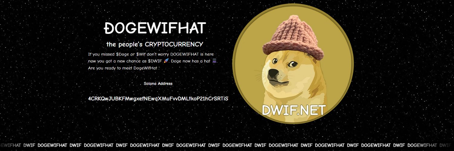 Dogewifhat banner