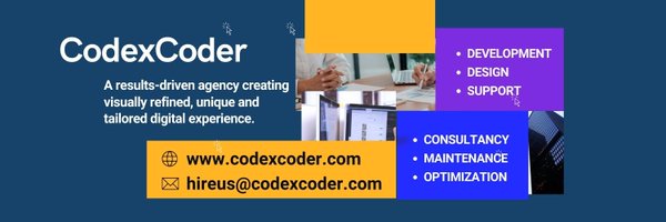 CodexCoder Profile Banner