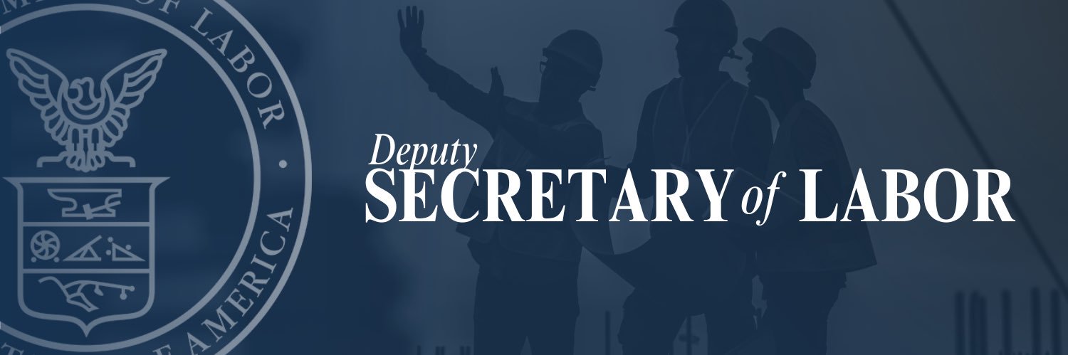 Deputy Secretary Sonderling's banner