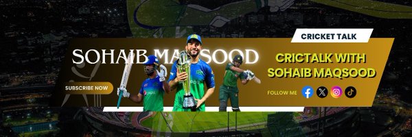 sohaibcricketer Profile Banner
