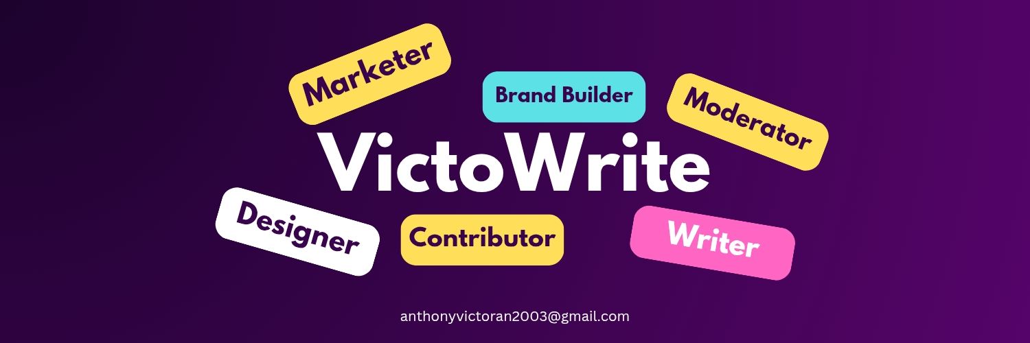 VictoWrite 🌳's banner