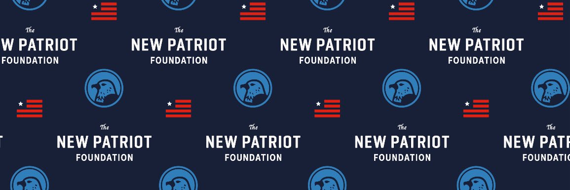 New Patriot Foundation's banner