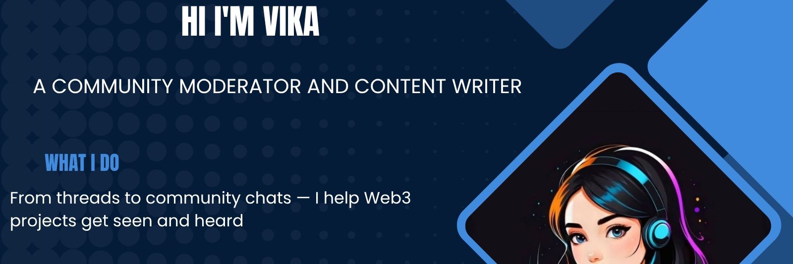 webthreeVIKA's profile banner image