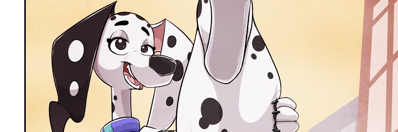 Spotty British Dog Mum banner