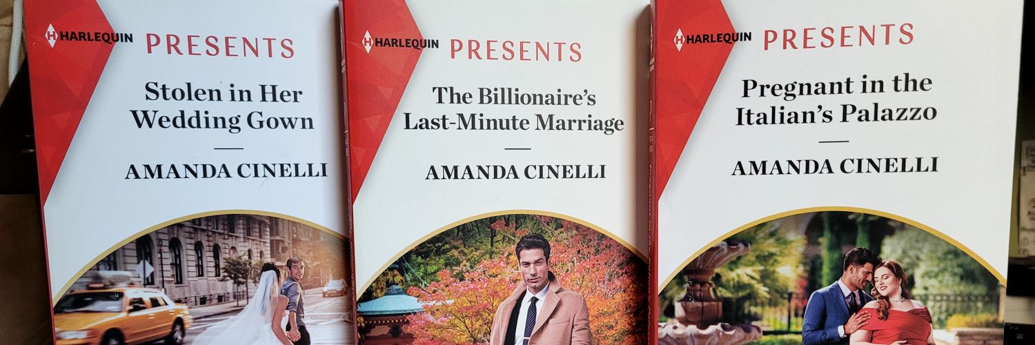 Amanda Cinelli Romance Author banner